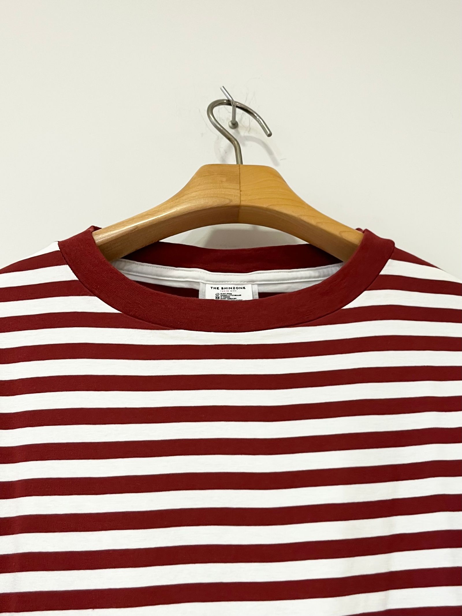 Tシャツ・カットソー IONSEOUL Patty Striped Box Collar T-Shirt THE SHINZONE - FRENCH STRIPED HALF SLEEVE TEE / ボーダーT
