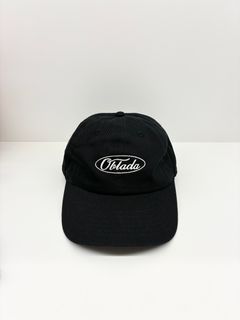 OVAL LOGO CAP / 刺繍キャップ / ブラック