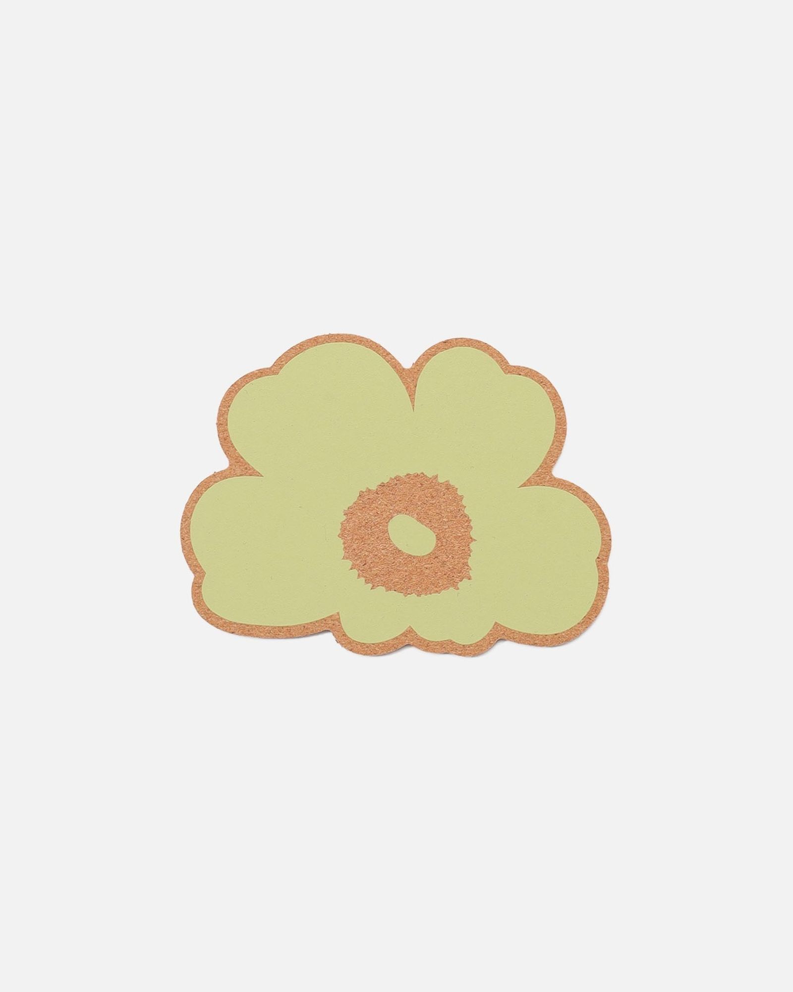 Unikko コルクコースター 12cm 4個セット / グリーン / ピンク / ブラック / ホワイト