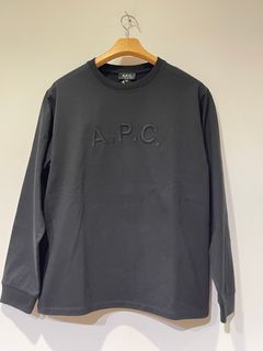 DODU Tシャツ / ロゴ刺繍ロンT / ブラック