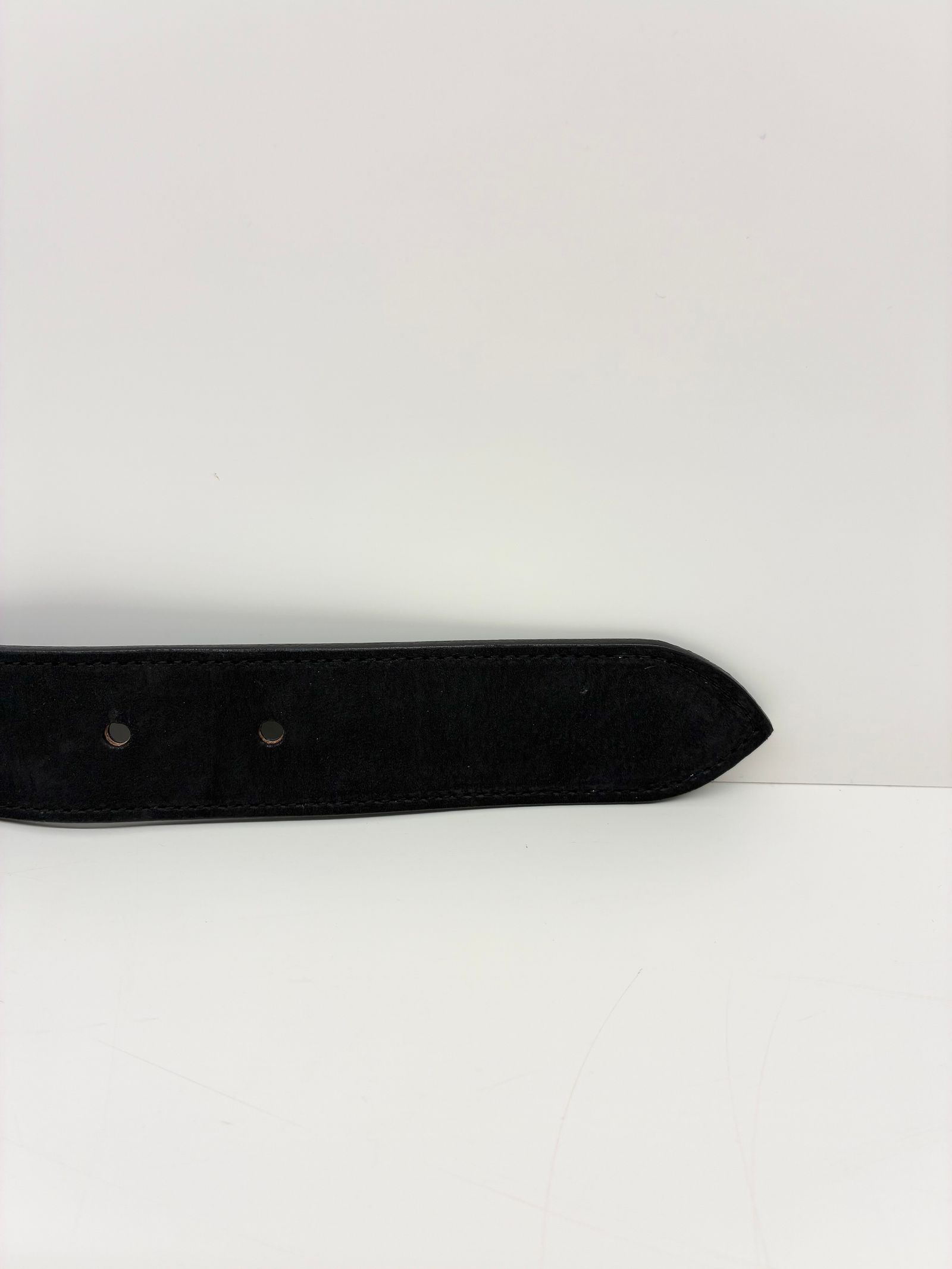 GARRISON BELT NUBUCK / ヌバックレザーベルト / ブラック