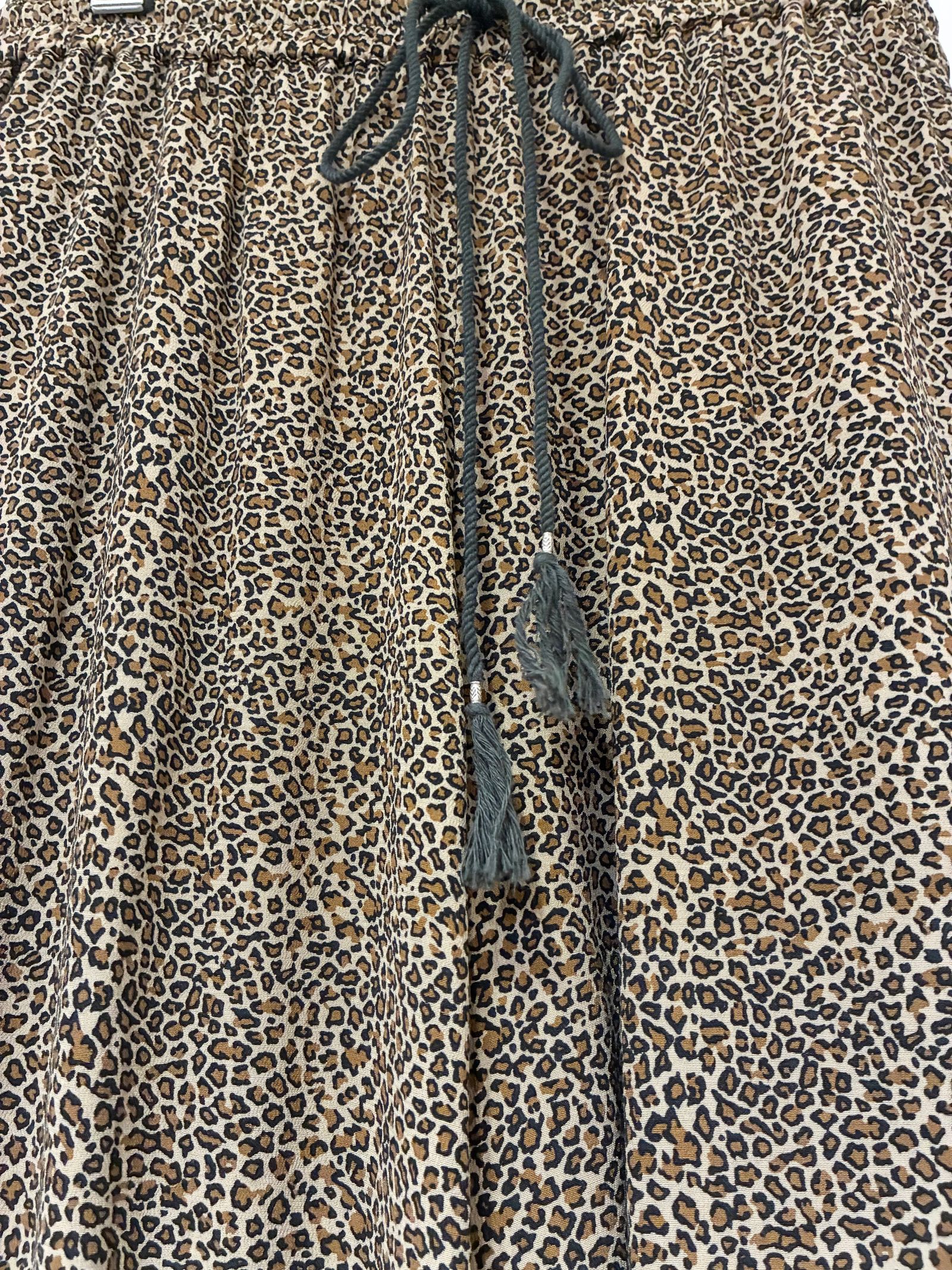 Leopard Pants / レオパードプリントパンツ / ブラウン