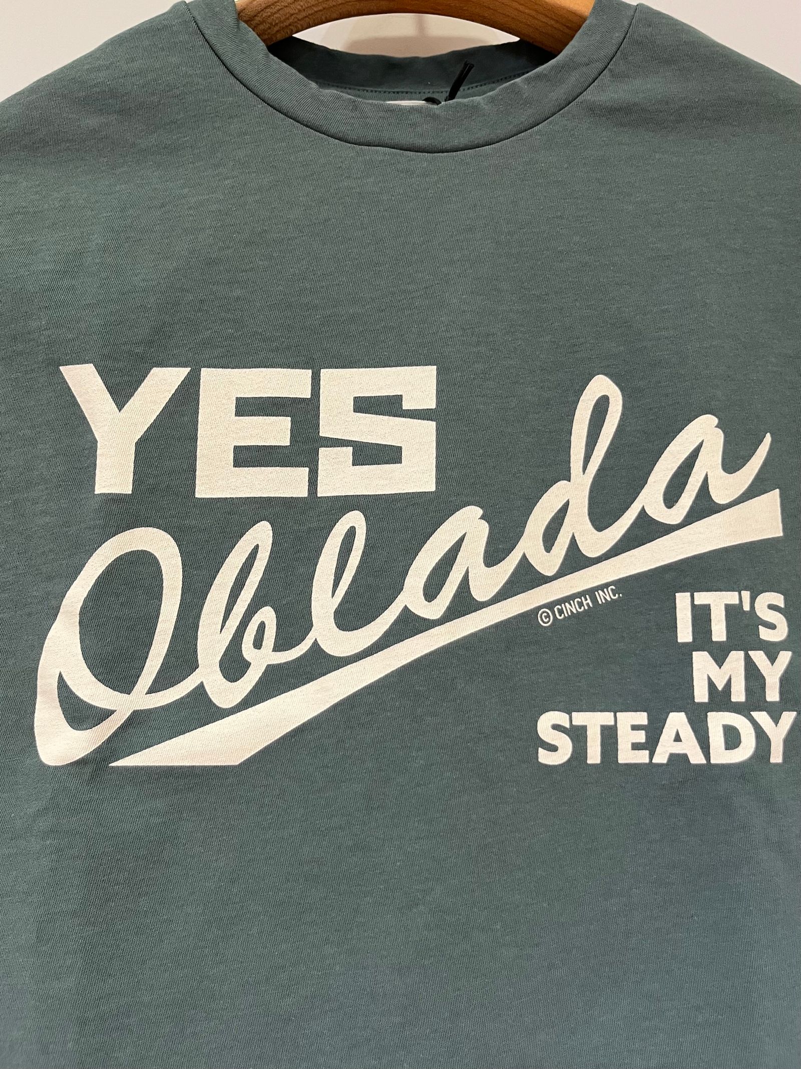 YES OBLADA LOGO TEE / ロゴTシャツ / グリーン