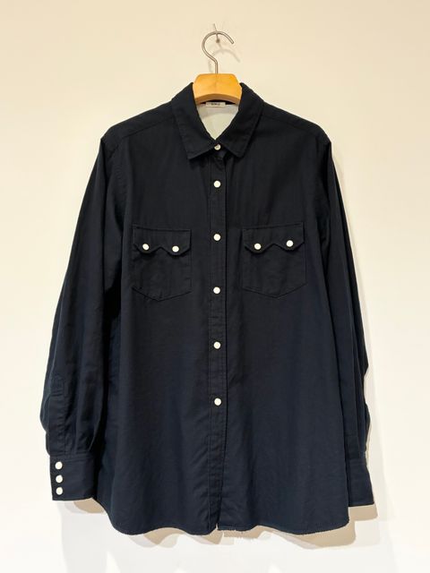 Western Shirt / ネイビー