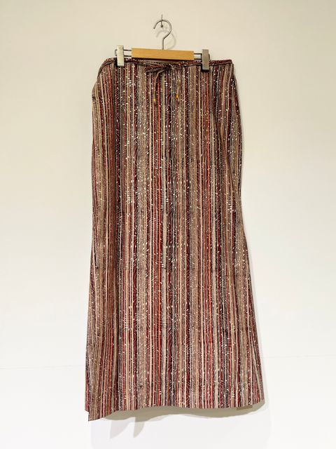 nowos - Wrap Skirt / ラップスカート / 巻きスカート / ベージュ  