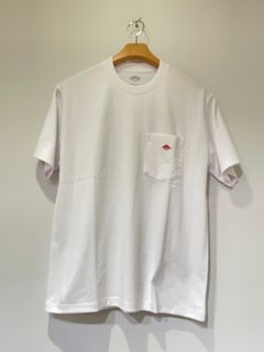 MEN'S SHORT SLEEVE POCKET T-SHIRT PLAIN / 半袖ポケットTシャツ / ホワイト
