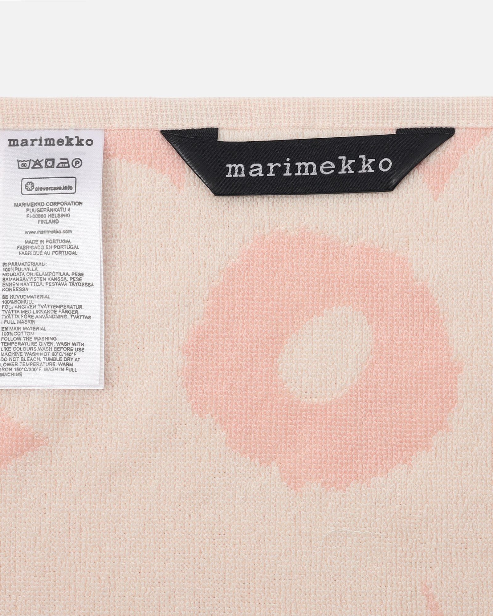 【日本限定】Unikko / ミニタオル / 26×26cm / ピンク