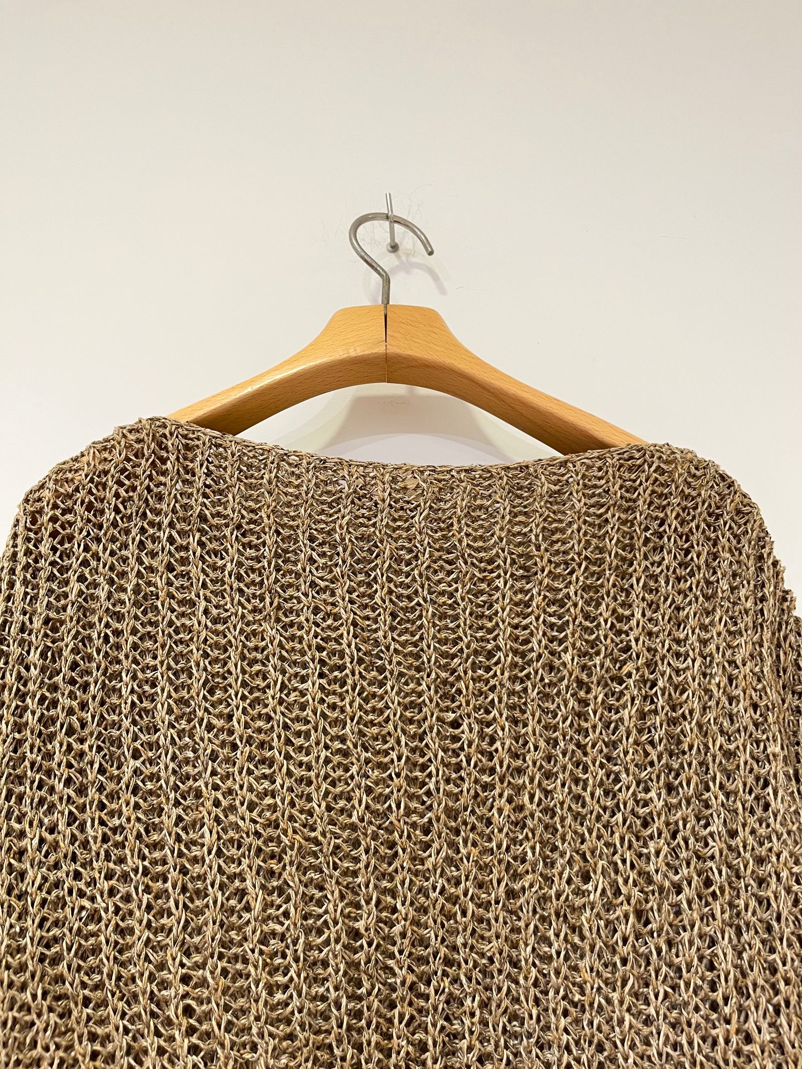 【美品】  NOWOS / ノーウォス | 2019AW | Mohair pullover knit ニット | F | ベージュ | レディース NOWOS 【美品】 / ノーウォス | 2019AW Mohair pullover knit
