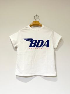 BDA MOTORCYCLE TEE / プリントロゴTシャツ / ホワイト