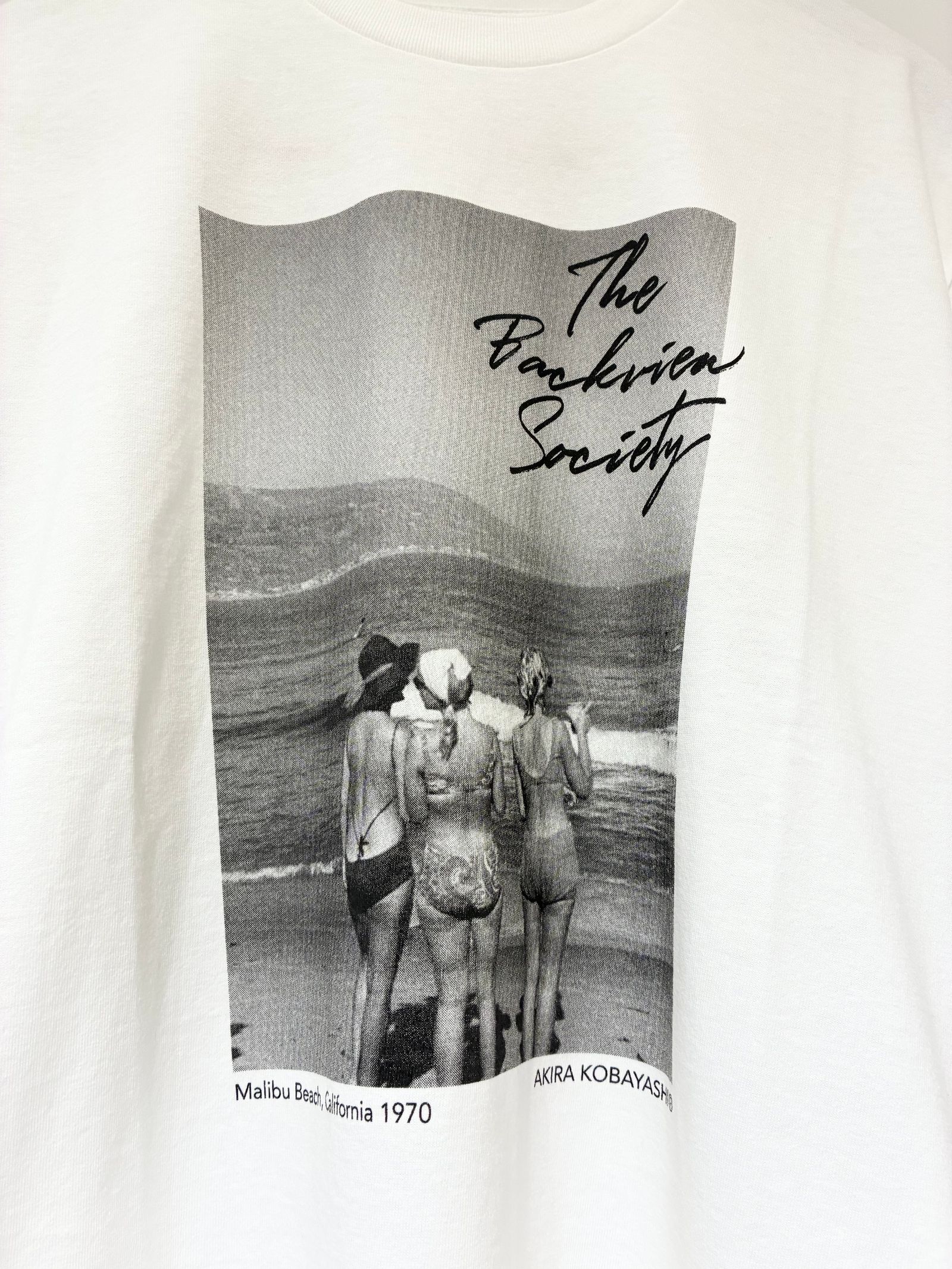 Graphic tee s/s / フォトTシャツ / ホワイト