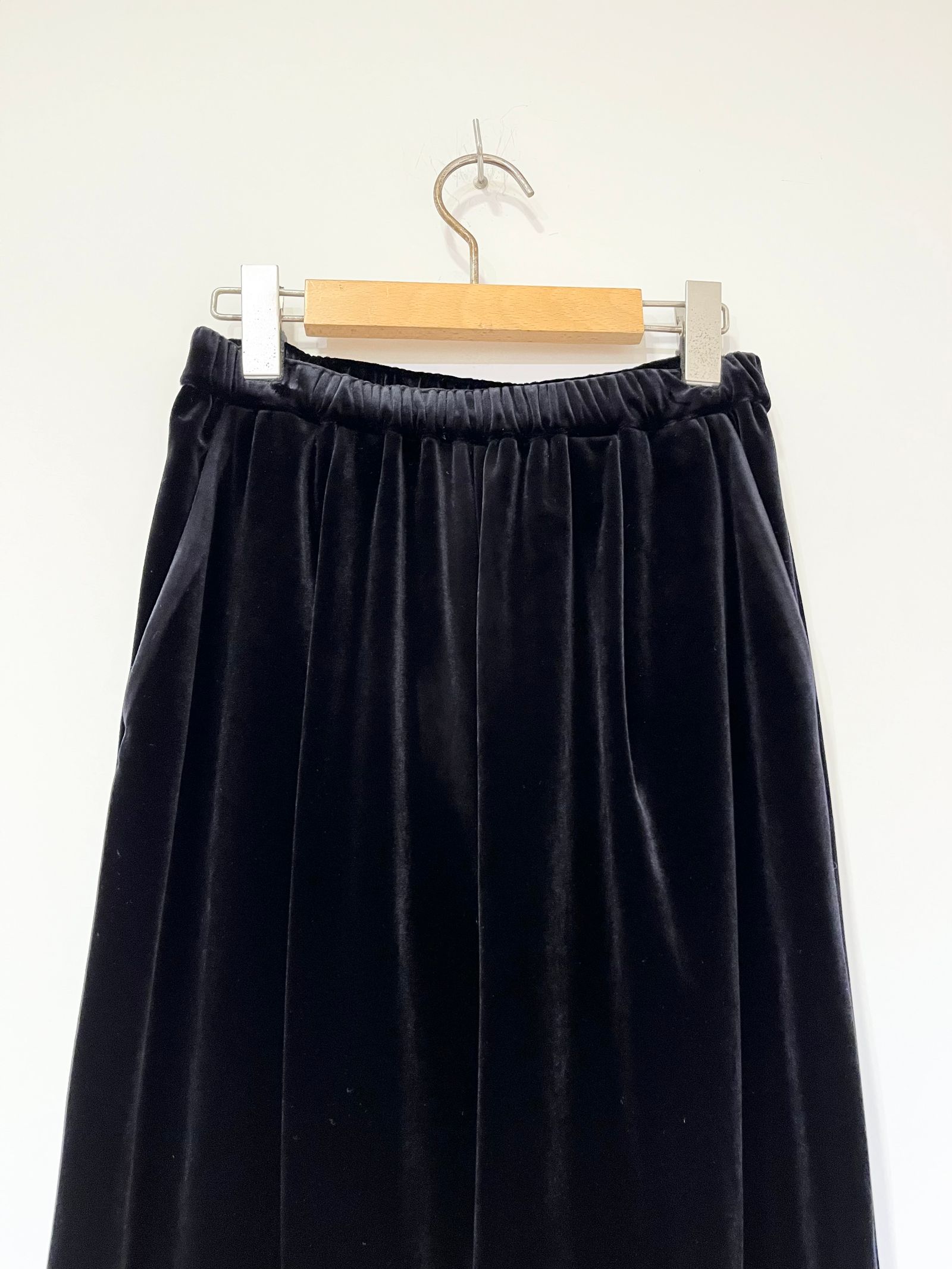 Chantique Velour Pants / ベロアパンツ / ブラック