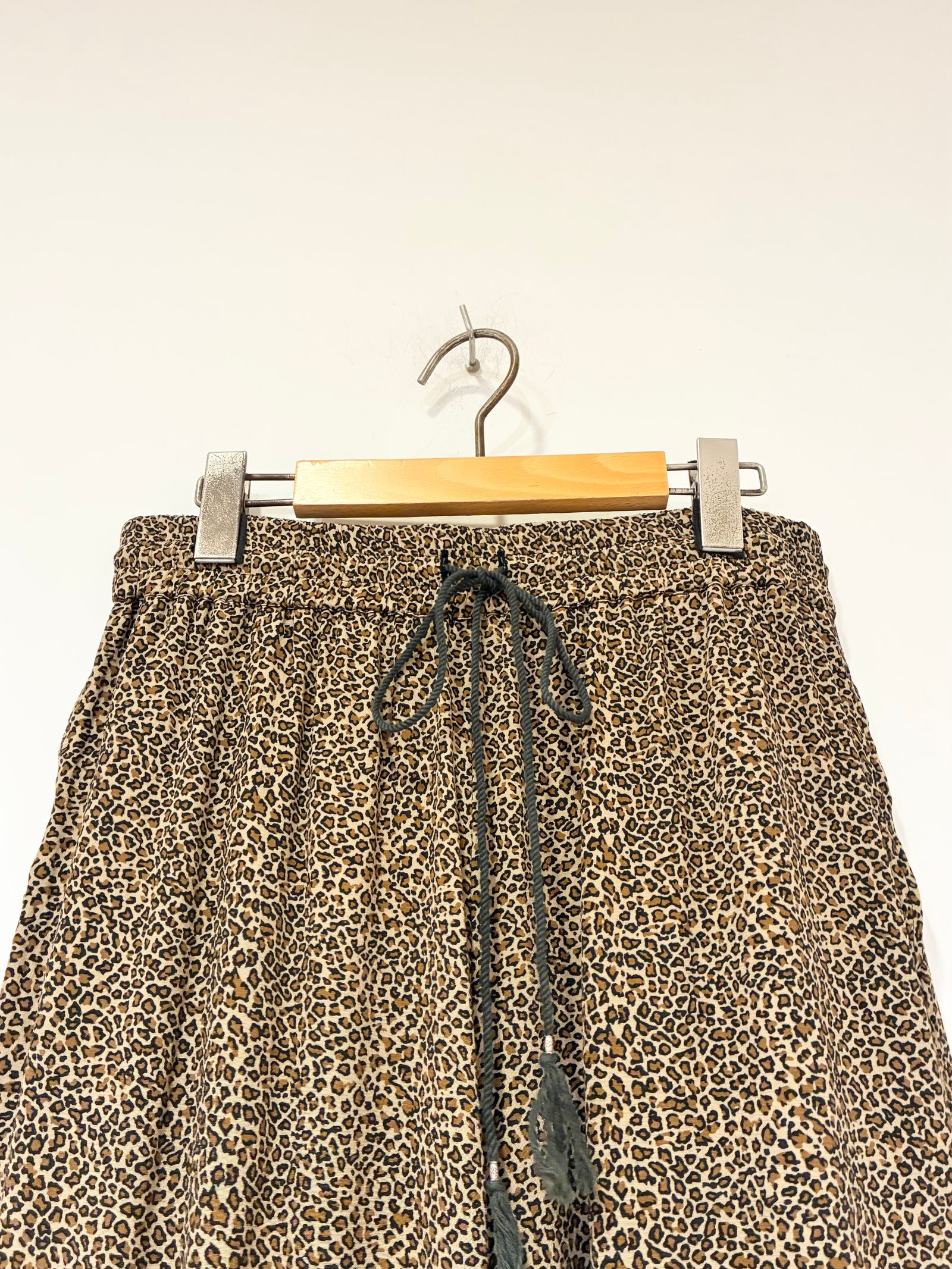 Leopard Pants / レオパードプリントパンツ / ブラウン