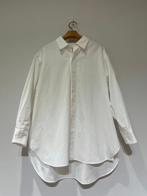 Diorama Gabardine Shirt in Off White