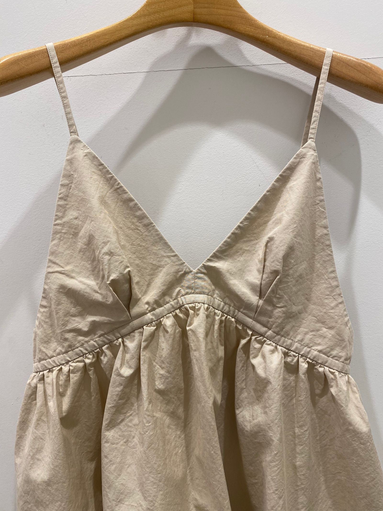 unfil アンフィル chambray weather-cloth camisole top キャミソールトップ キャミソールトップス WHSP-UW130