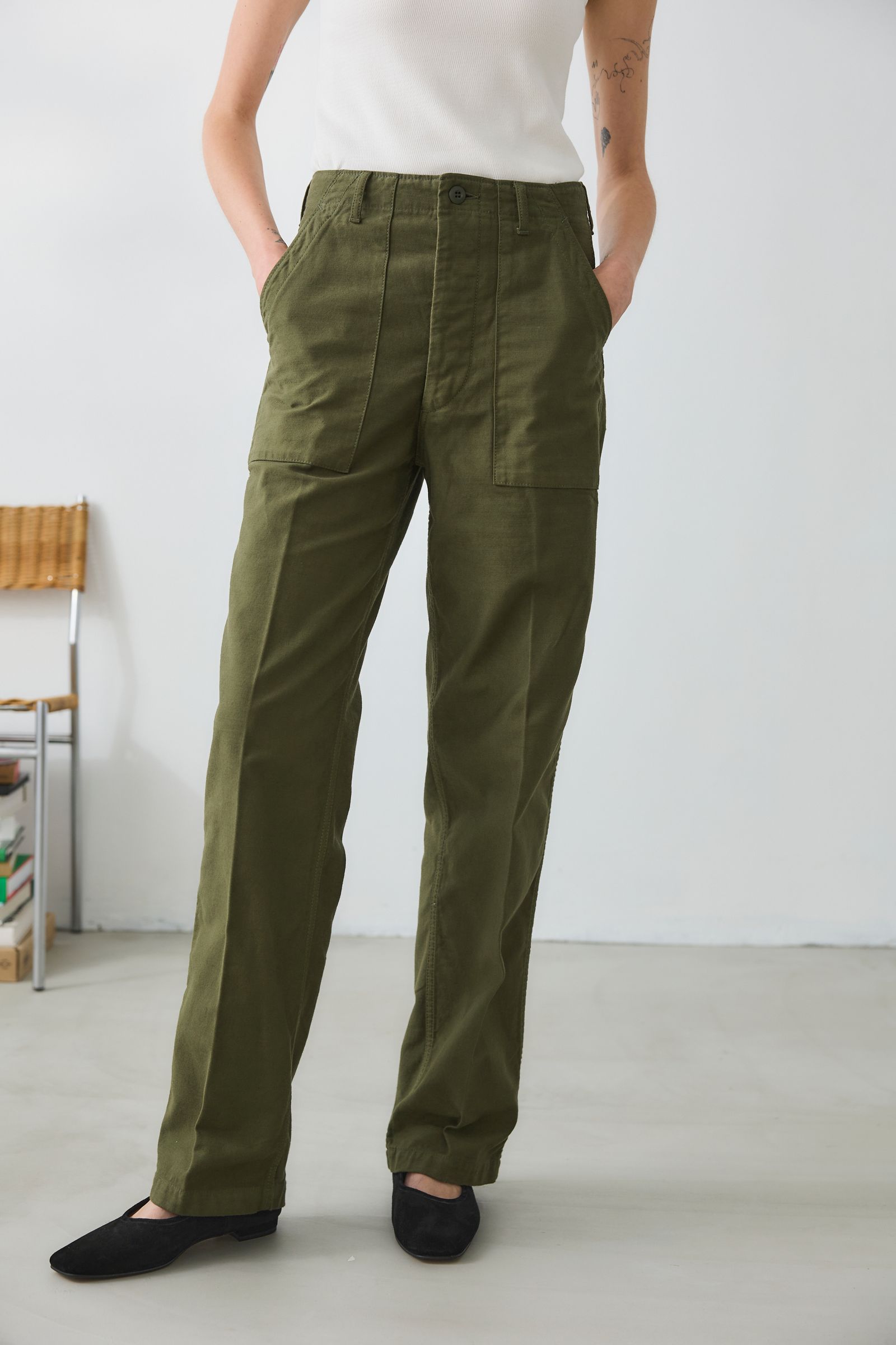 60S BAKER PANTS / ベイカーパンツ / カーキ