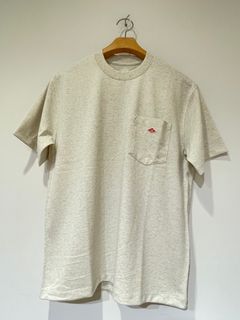 MEN'S SHORT SLEEVE POCKET T-SHIRT PLAIN / 半袖ポケットTシャツ / アイボリー