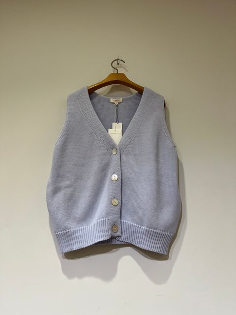 Jayna Vest コットンニットベスト demylee 3910800036