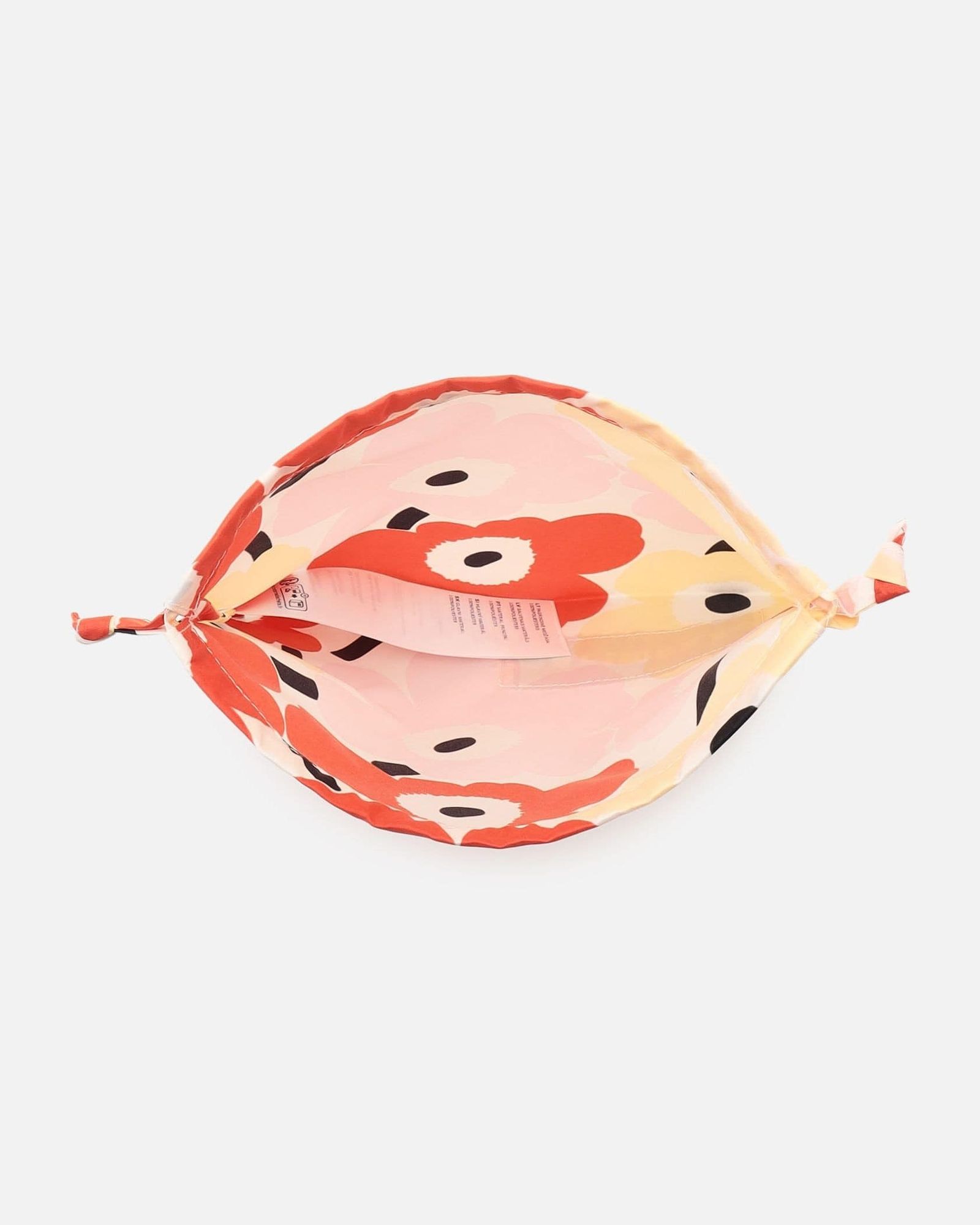 【日本限定】Mini Unikko All Purpose Bag / 巾着ポーチ / オレンジ