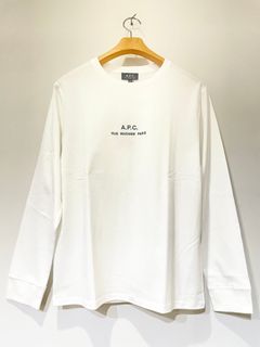 Petite Rue Madame 長袖Tシャツ / 刺繍ロンT / ホワイト