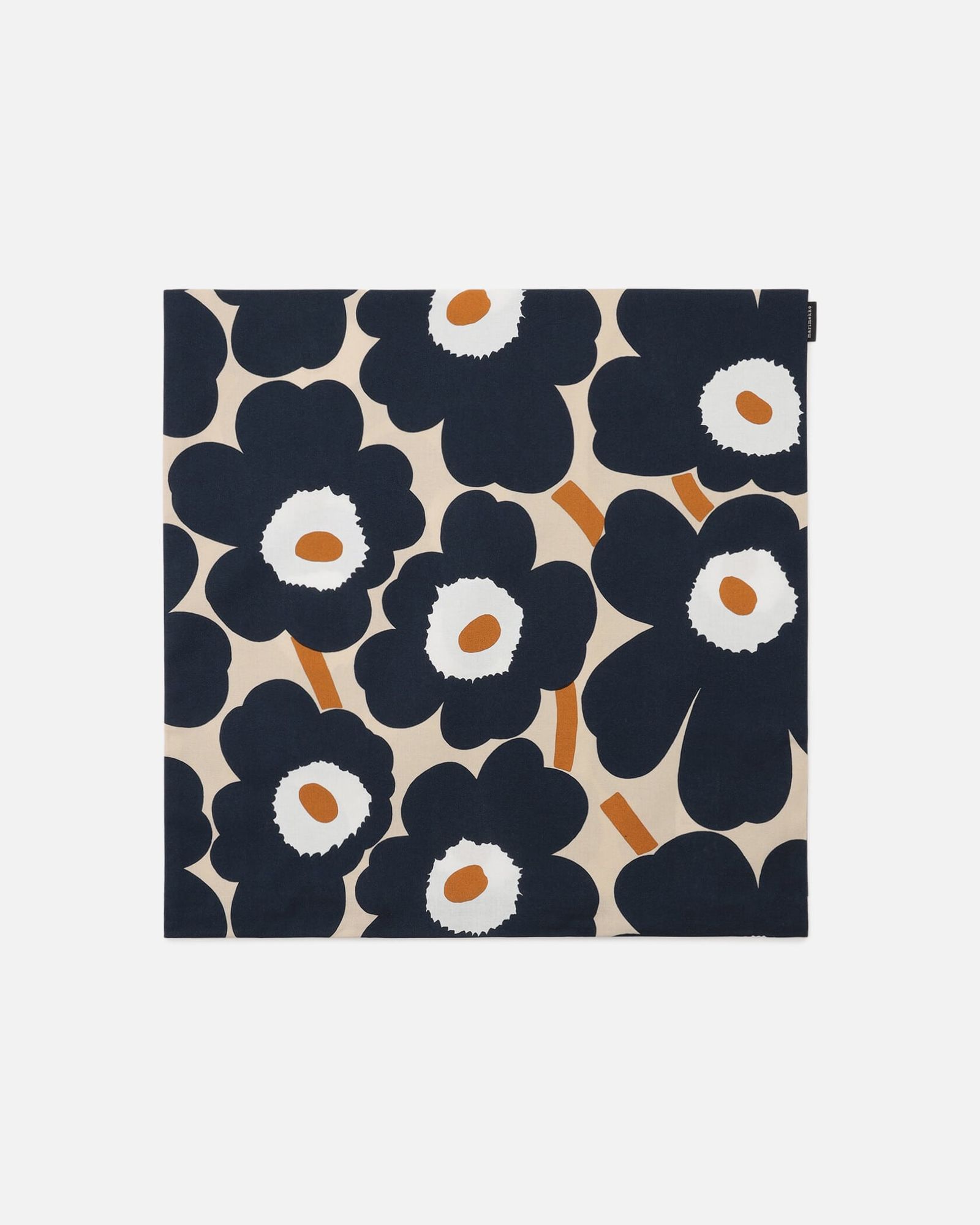 Pieni Unikko / クッションカバー / 50x50cm / ネイビー