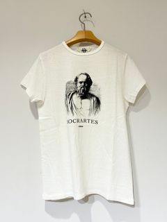 【ラスト1点】SOCRATES TEE / プリントTシャツ / ホワイト