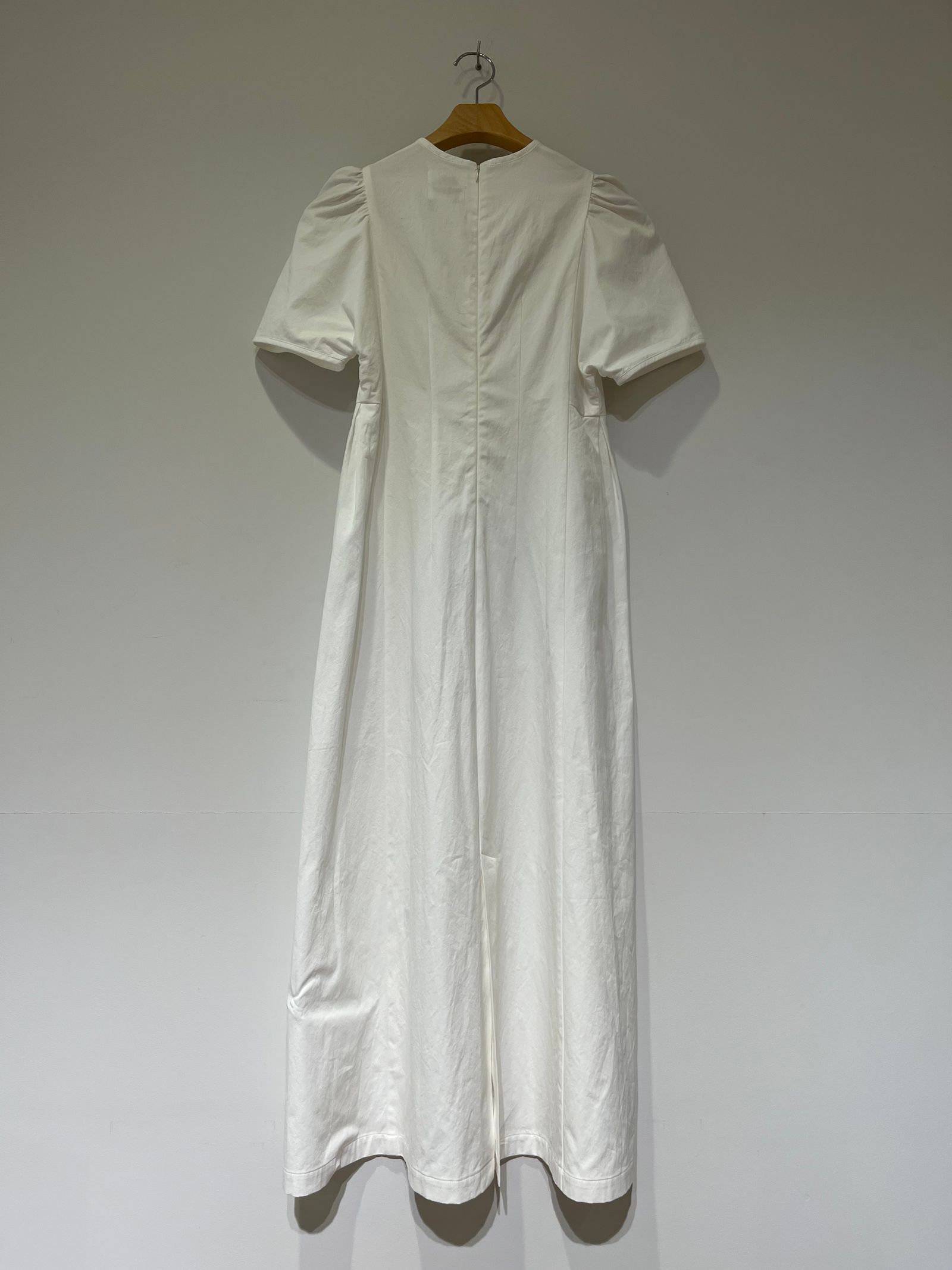 Diorama Gabardine Dress in Off White