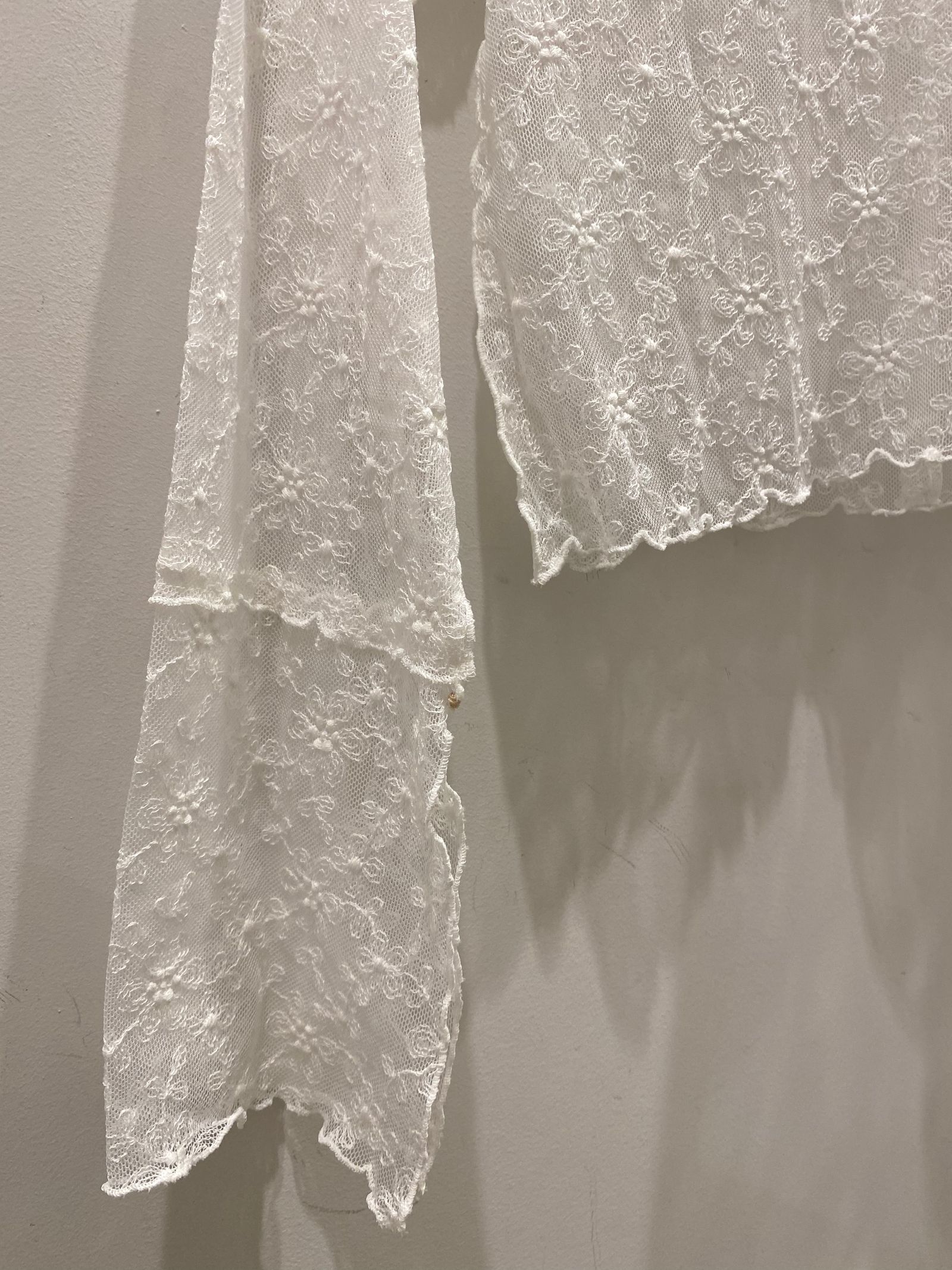 nowos - LACE BLOUSE nowos 2023SS ノーウォス レースブラウス 