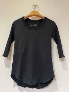 シャイニー リブジェシカ / リブカットソー / ブラック