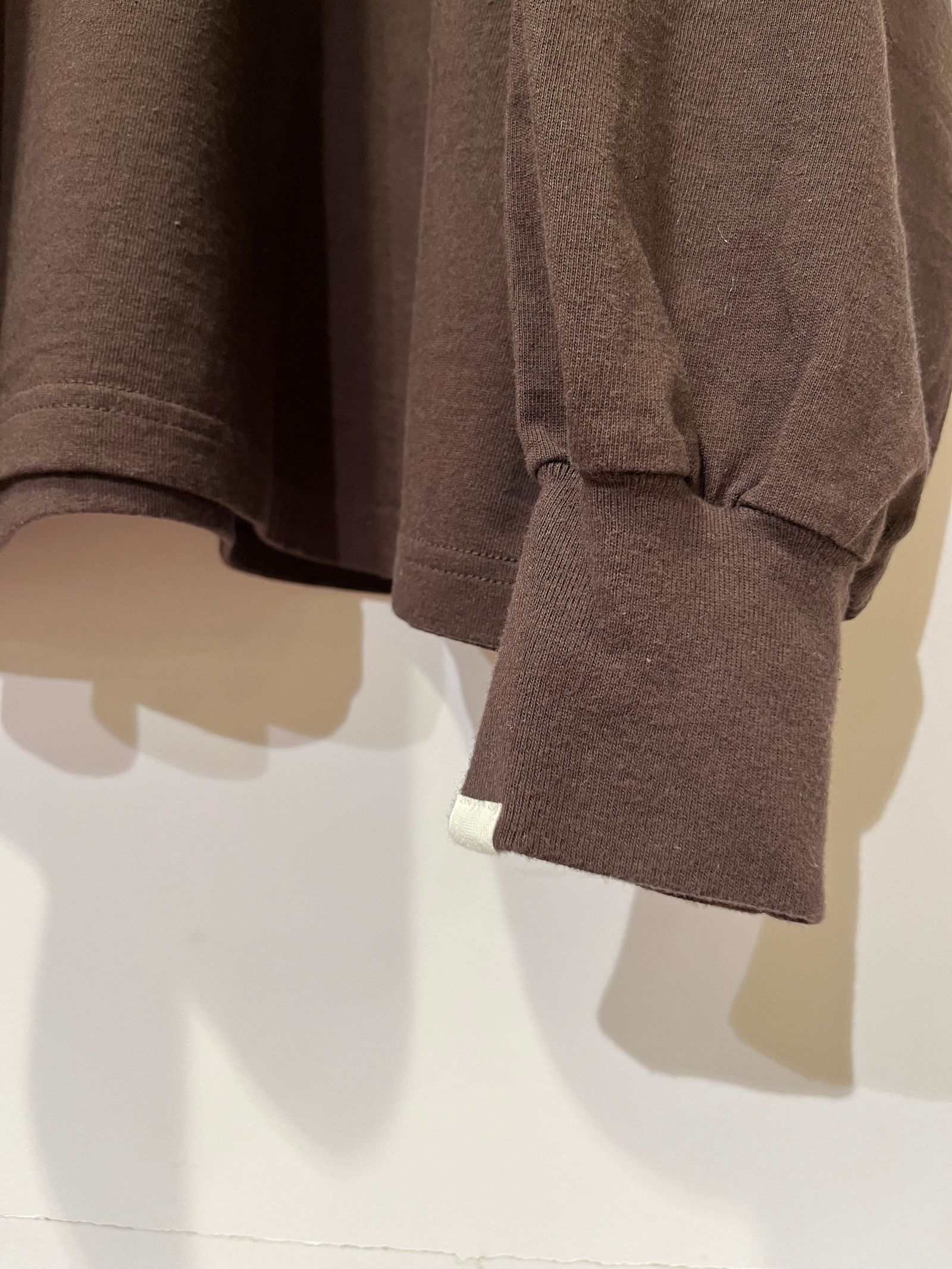 92 STEADY LONG TEE / プリントロンT / ブラウン