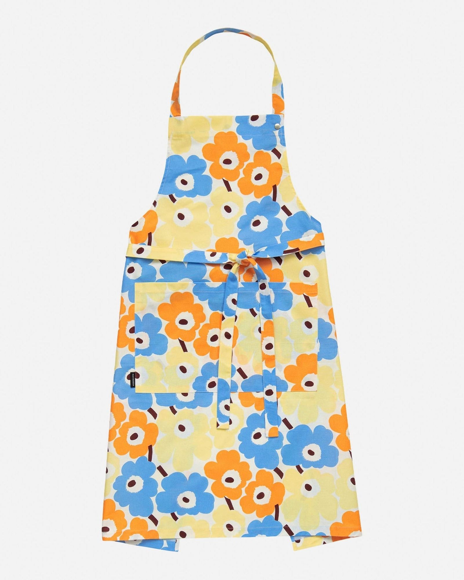 □新品未使用□ マリメッコ marimekko エプロン メローニ Marimekko - 【日本限定】Mini Unikko / エプロン / ブルー