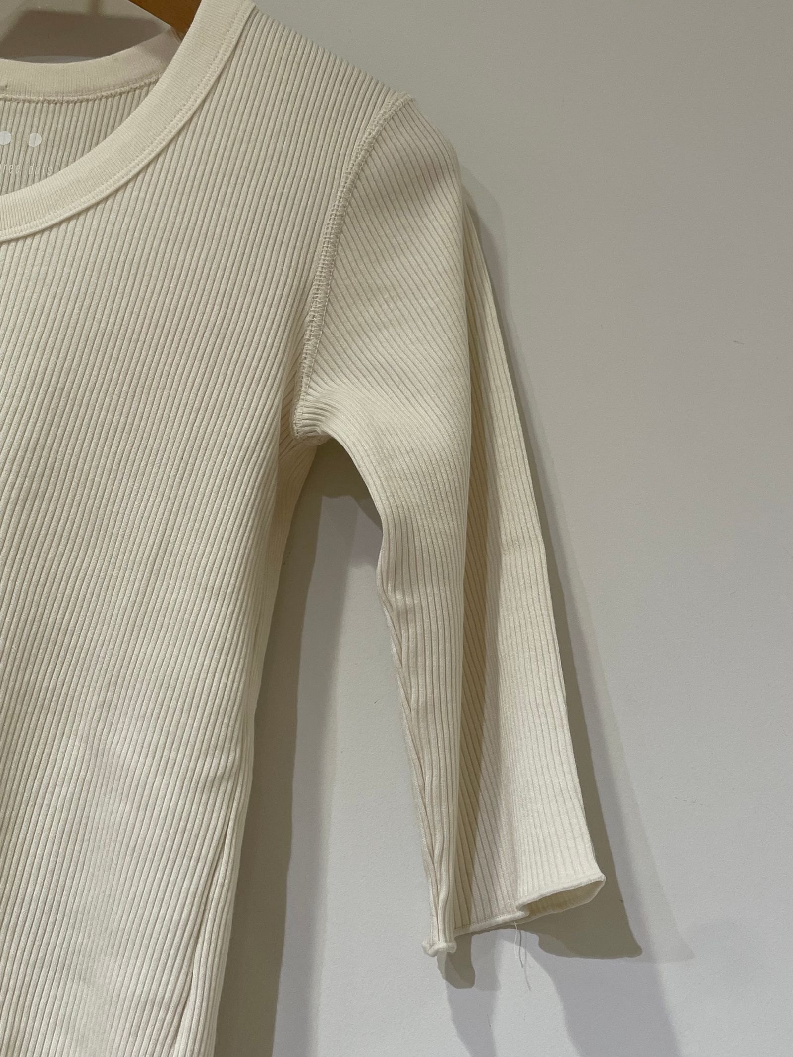 シャイニー リブジェシカ / リブカットソー / アイボリー