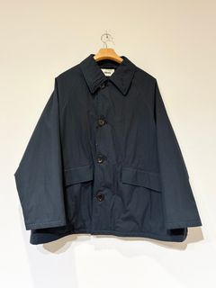 FEATHER COAT MINI / 中綿ショートコート / ネイビー