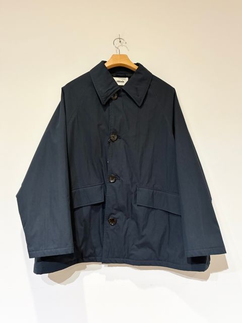 FEATHER COAT MINI / 中綿ショートコート / ネイビー