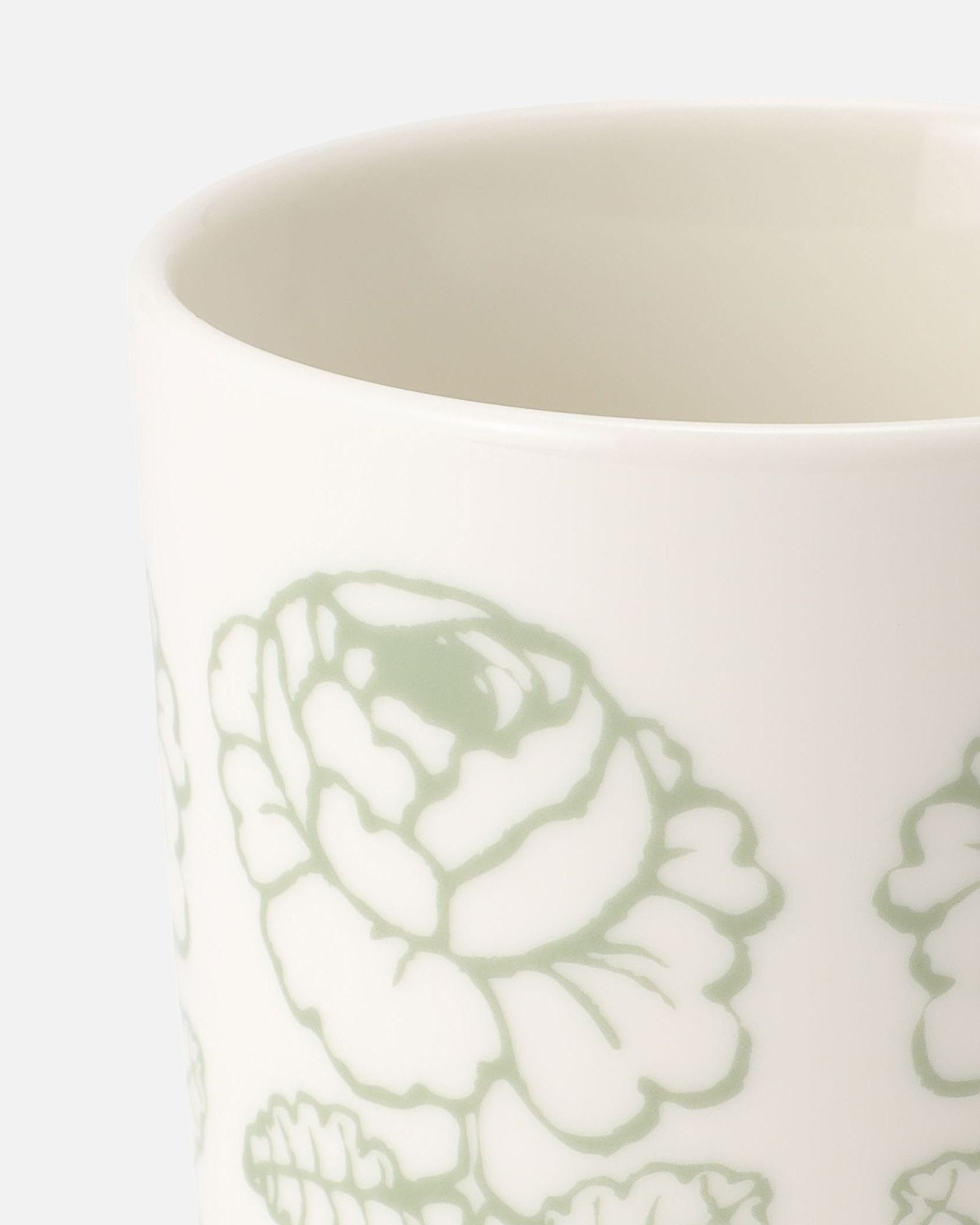Vihkiruusu / マグカップ / 250ml / ウェディングローズ / グリーン
