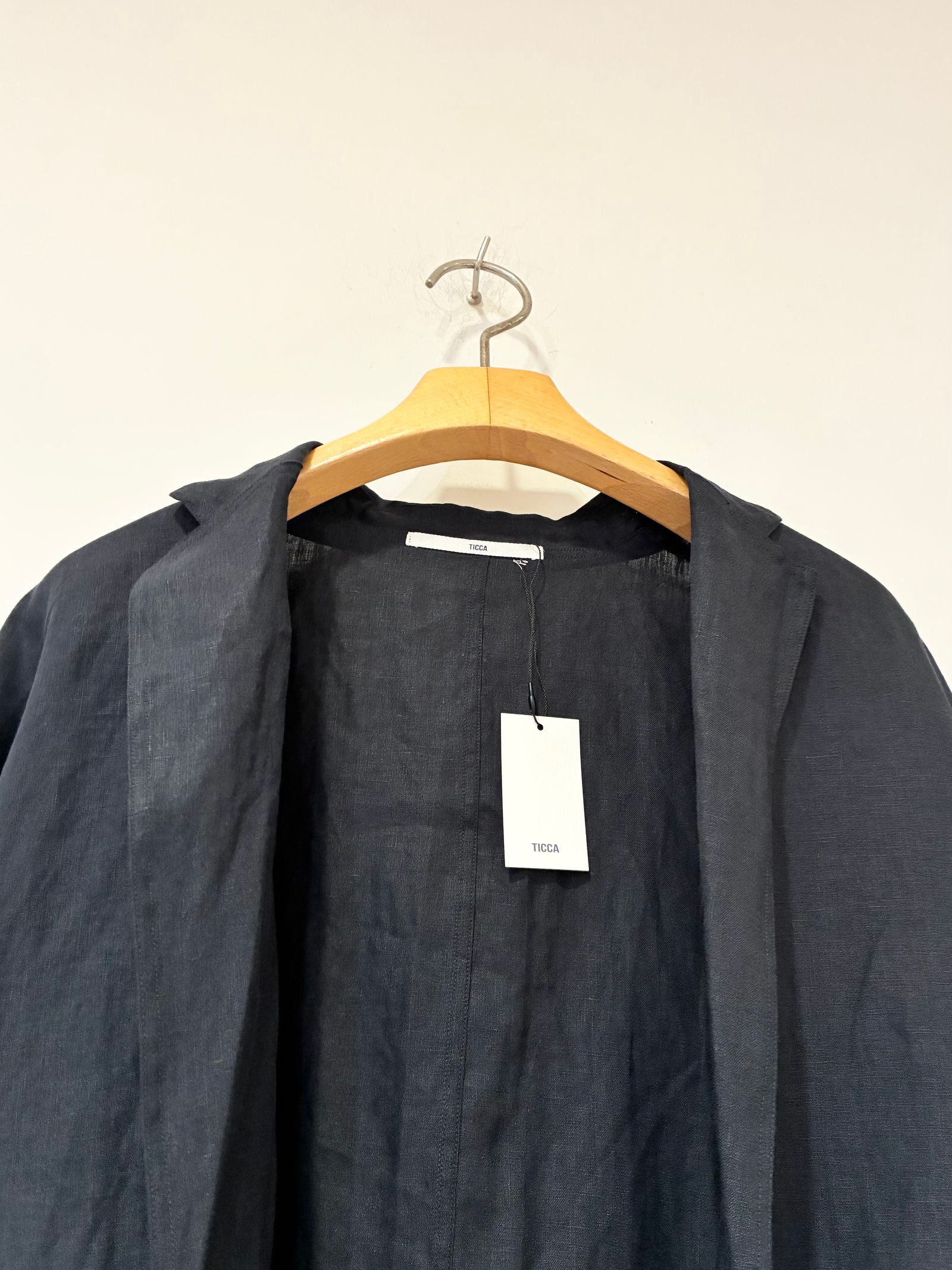 リネンシャツジャケット / ネイビー
