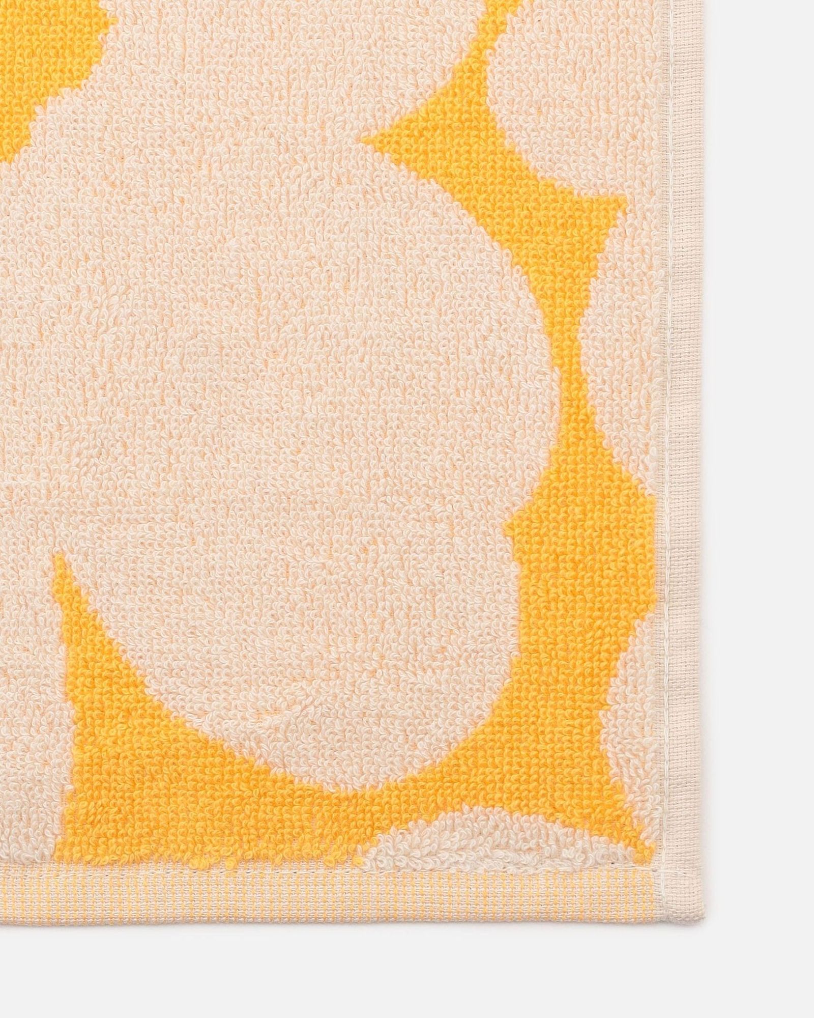 【日本限定】Unikko / ミニタオル / 26×26cm / イエロー