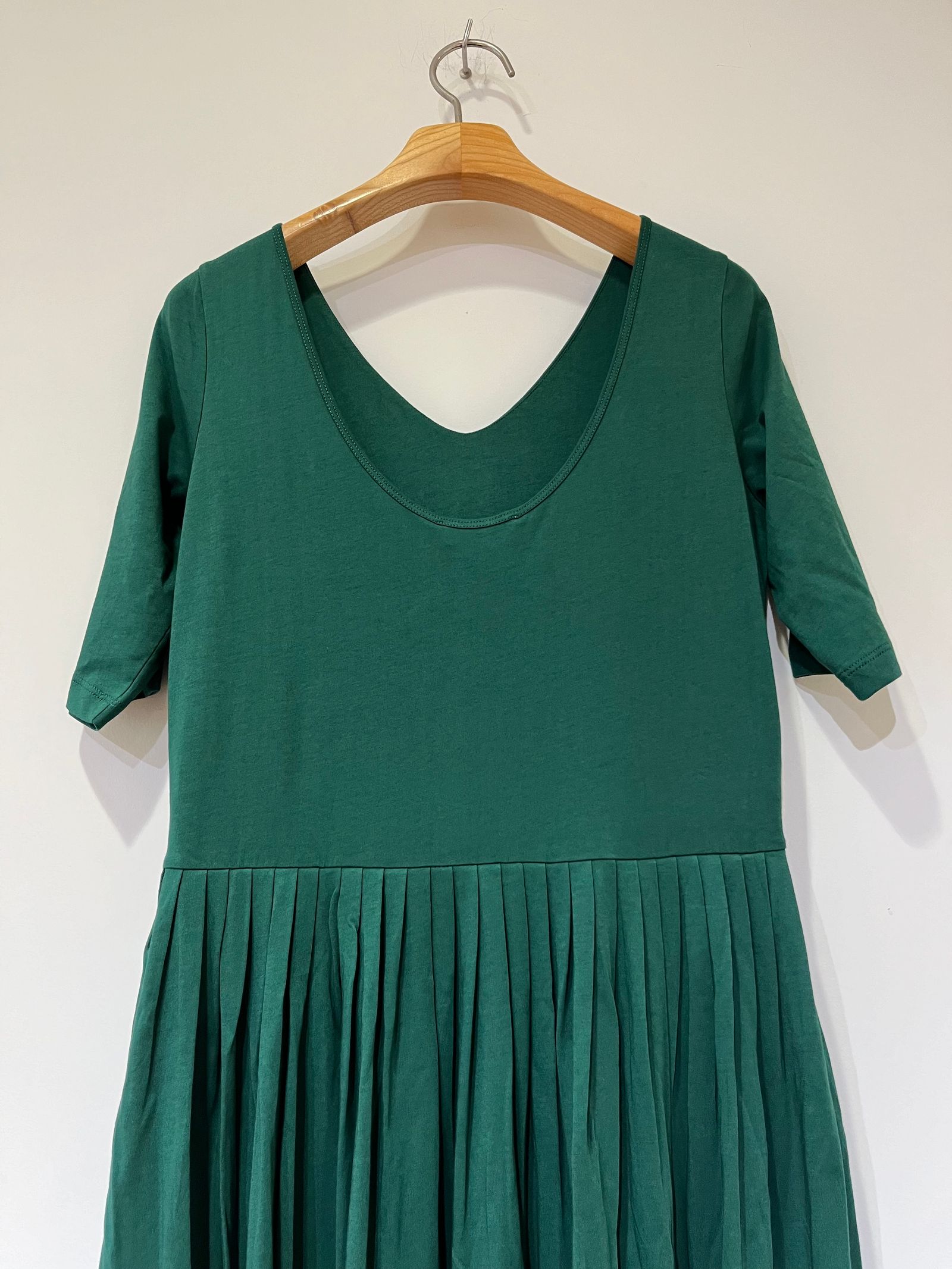 Madden Dress / ピマコットンジャージー / ワンピース / グリーン