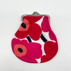 Pieni Unikko がま口ポーチ