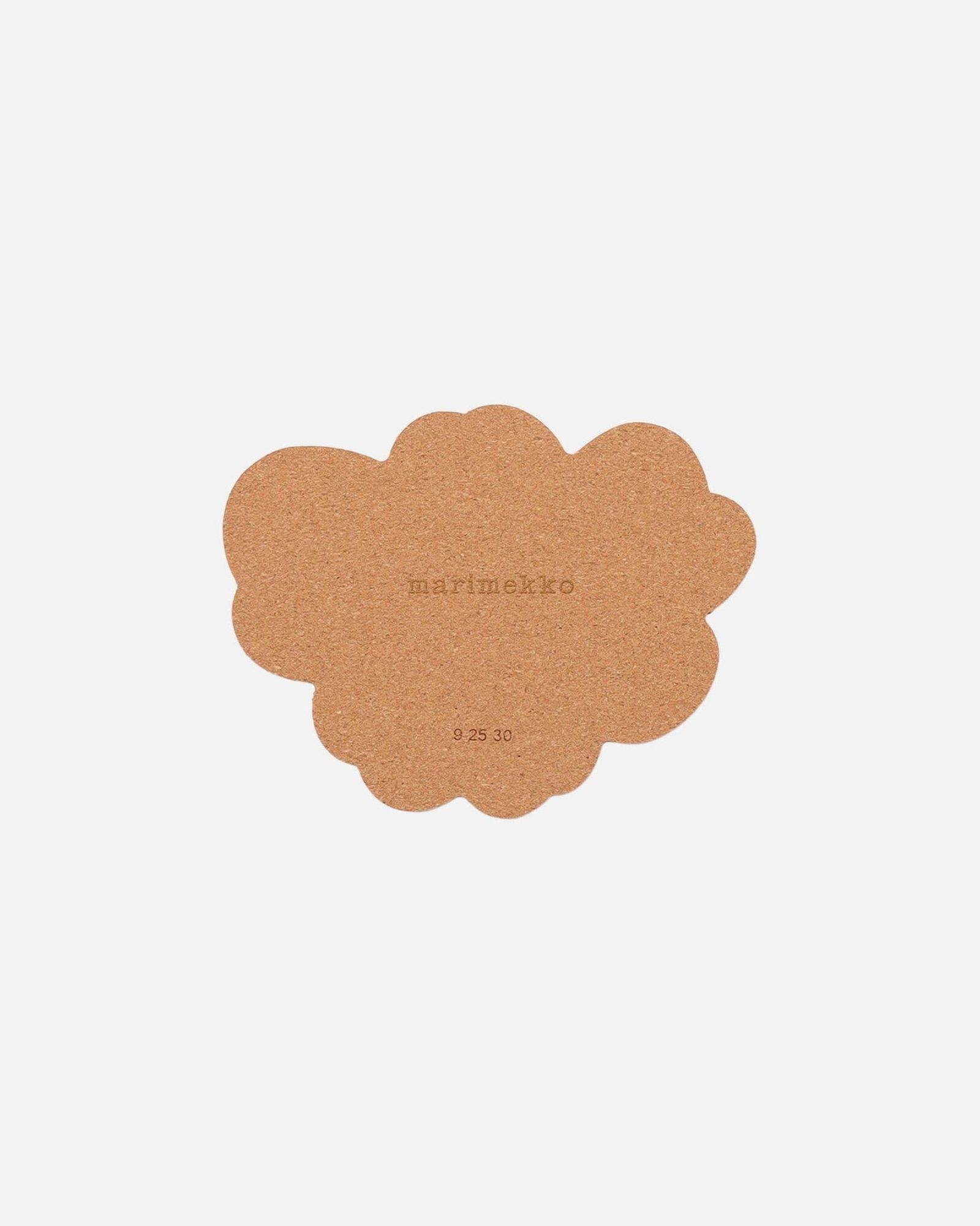 Unikko コルクコースター 12cm 4個セット / グリーン / ピンク / ブラック / ホワイト