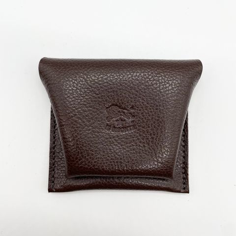 コインパース/コインケース/ブラウン