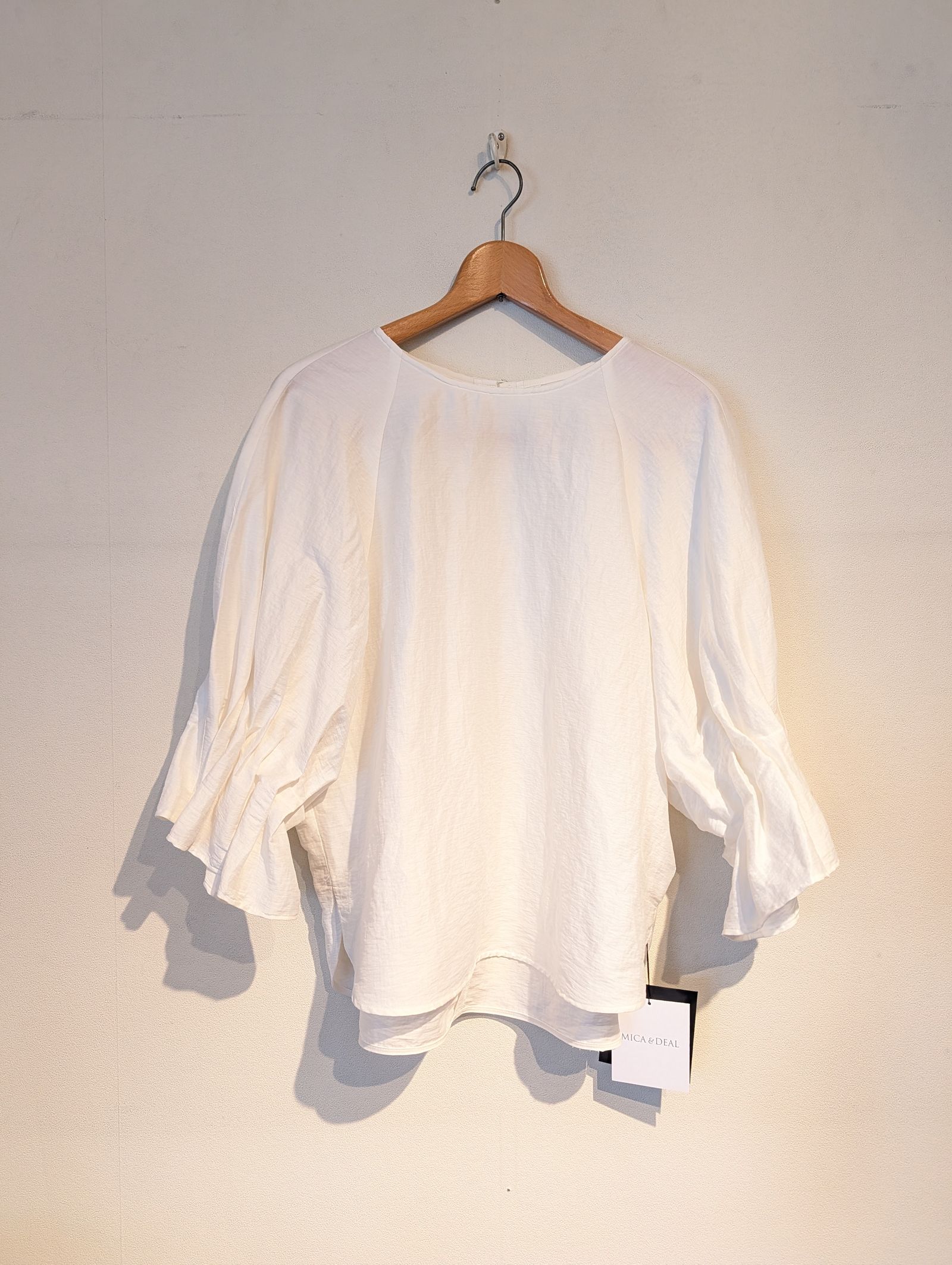 タックスリーブブラウス / ブラウス / オフホワイト