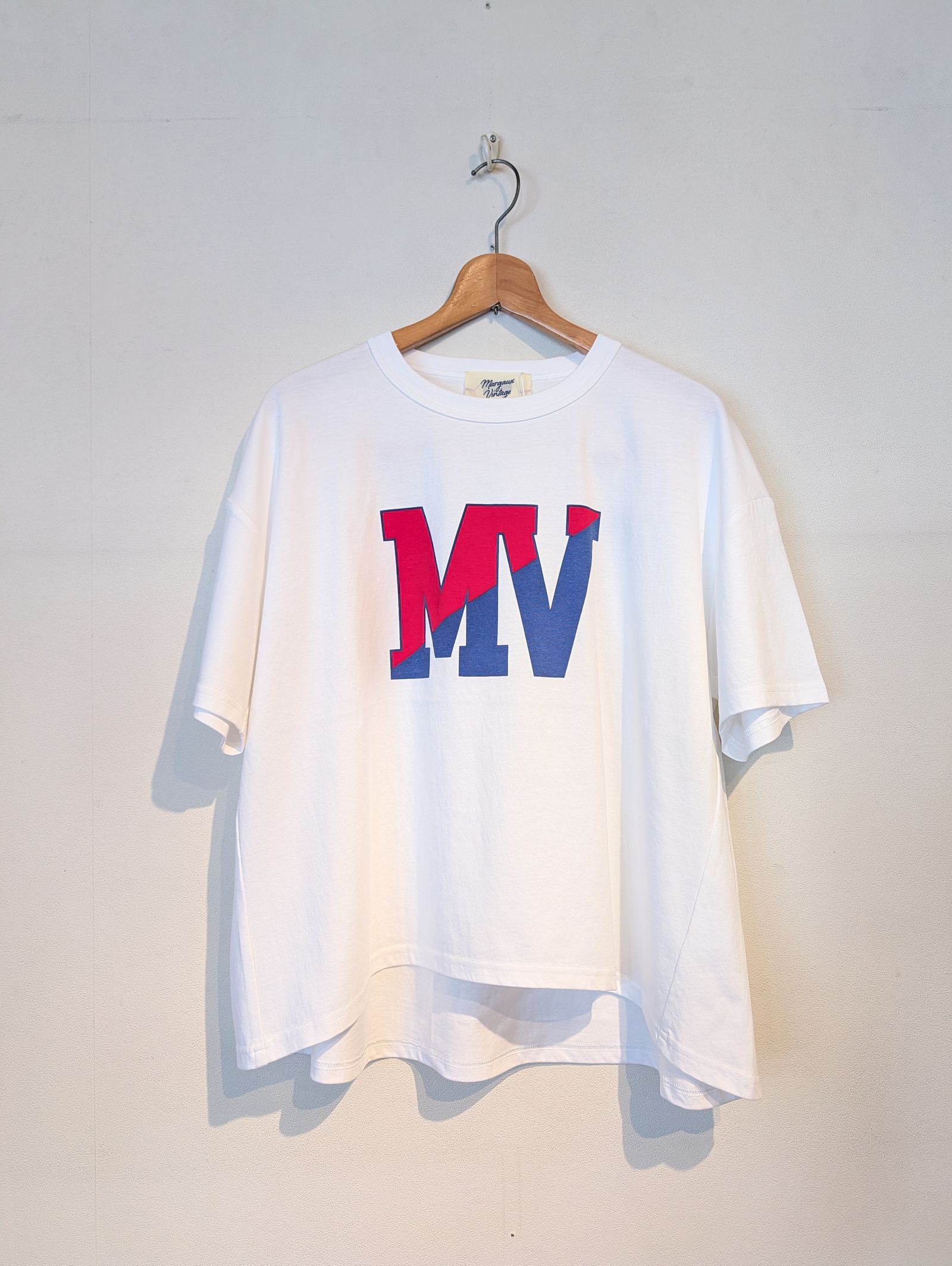 MVパリジェンヌロゴTシャツ / ホワイト