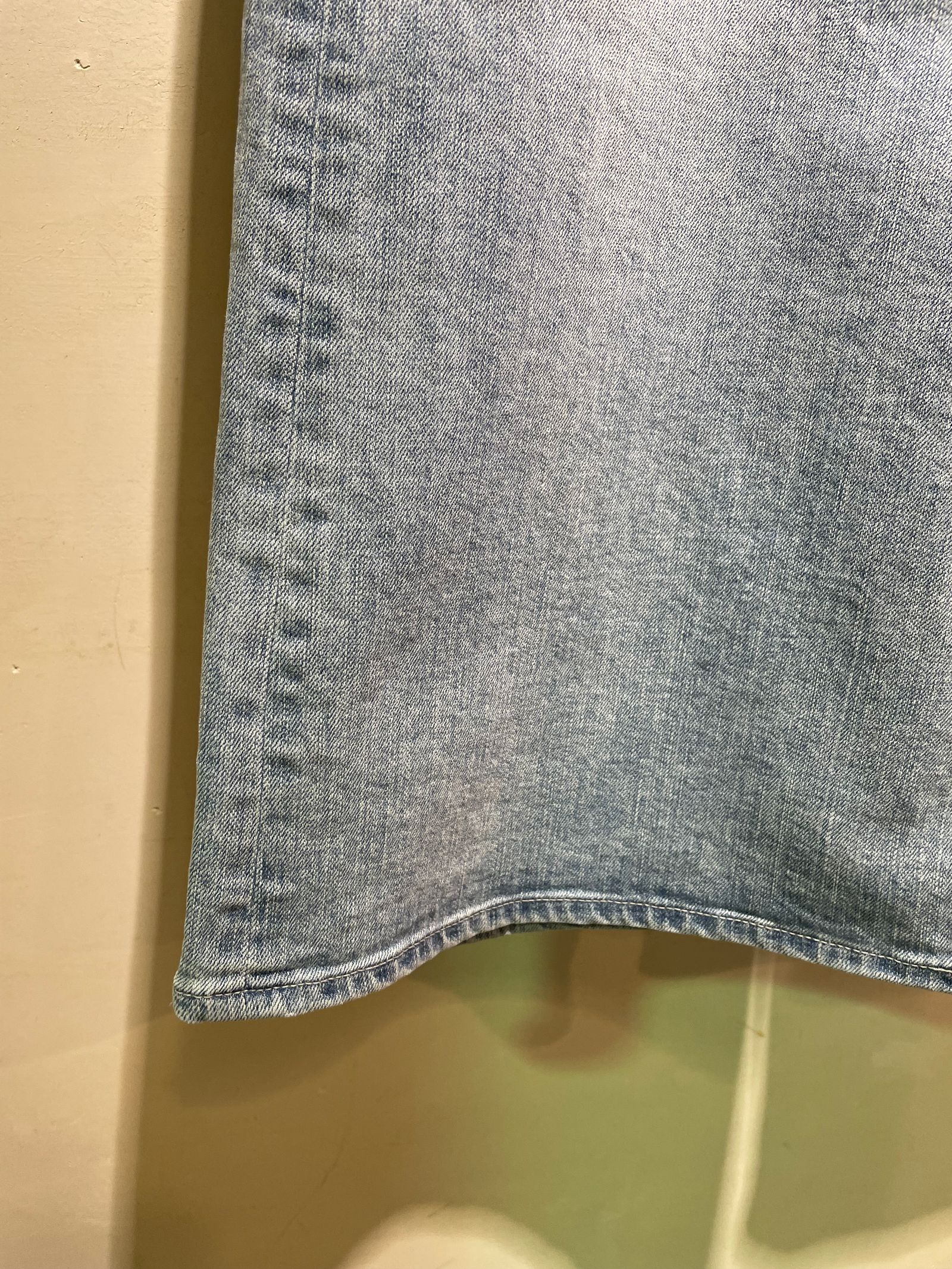 ワイドフレアデニム / ライトブルー