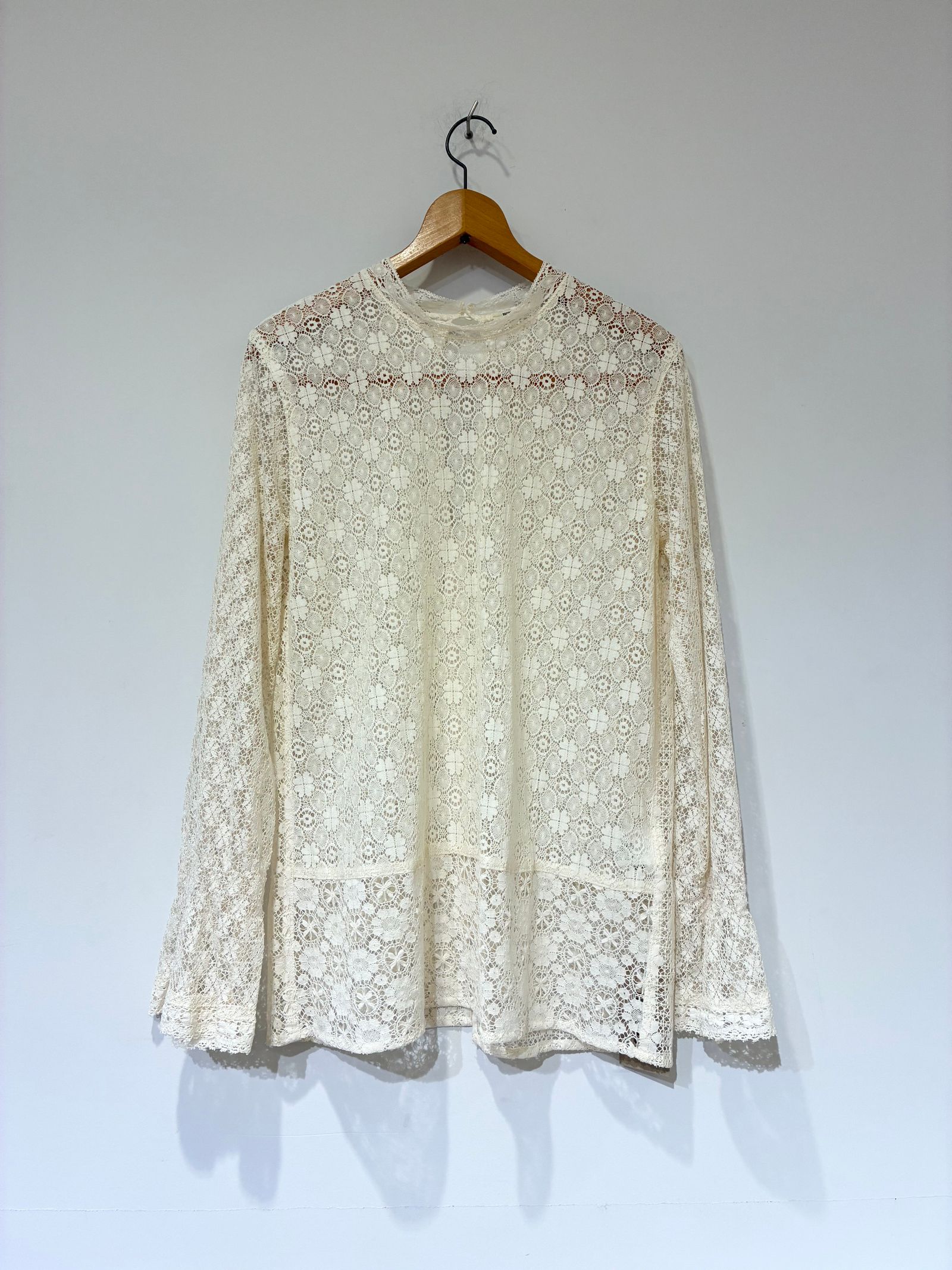Lace Shirt / レースブラウス / ホワイト