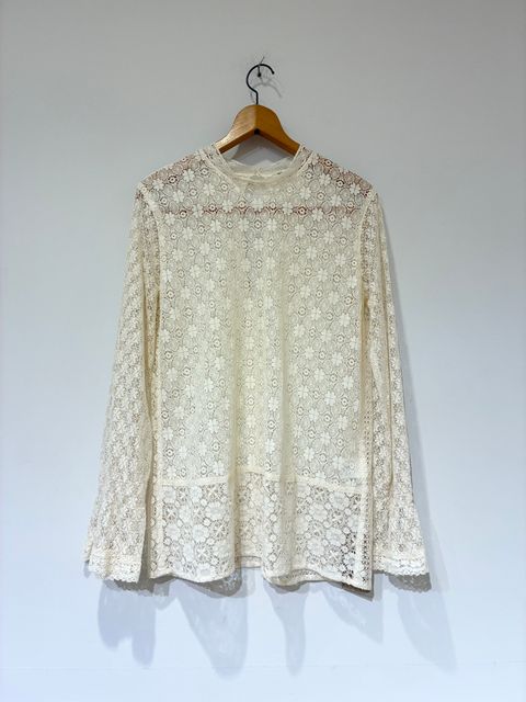 Lace Shirt / レースブラウス / ホワイト