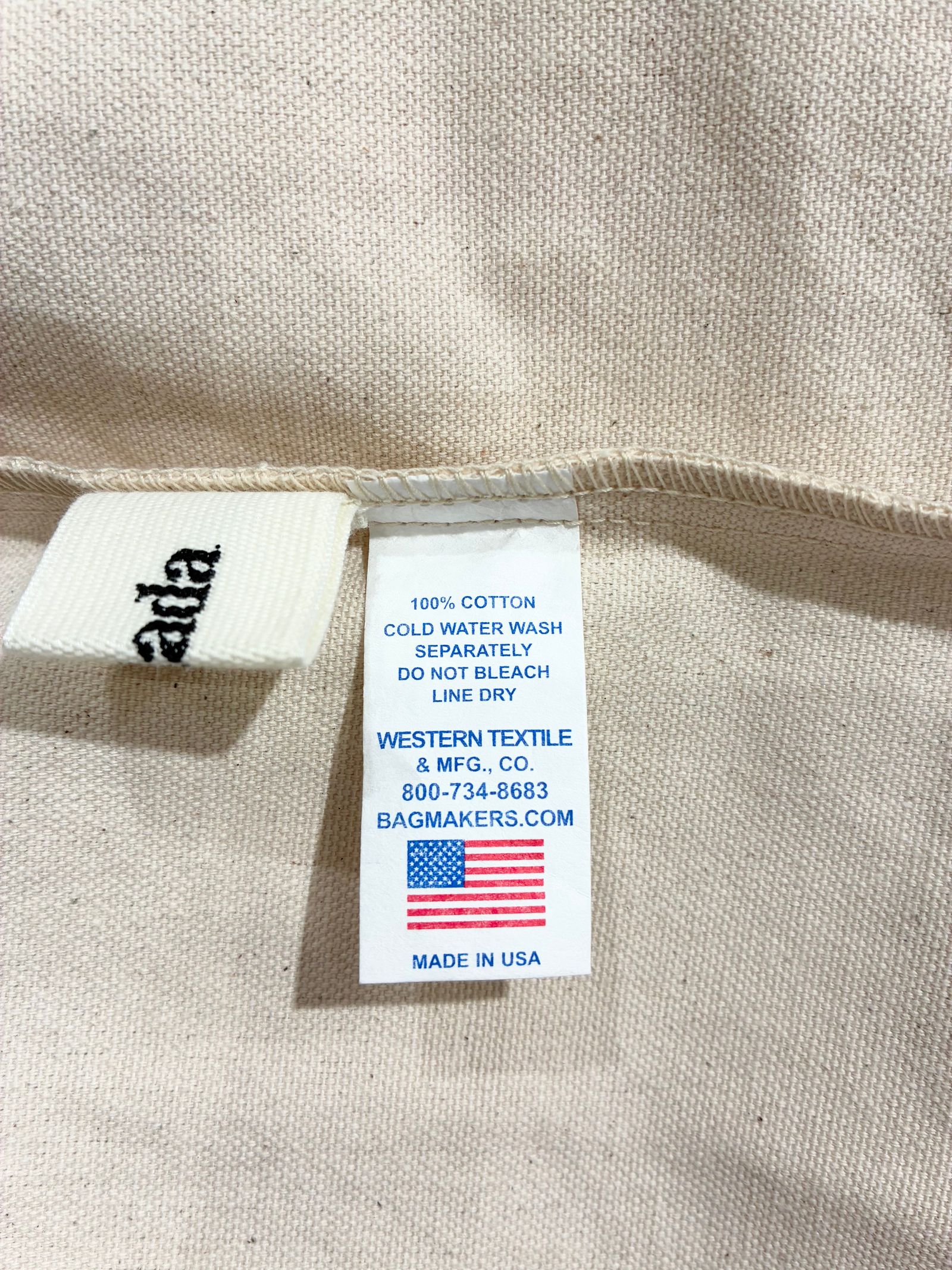 HERITAGE TOTE / ロゴトートバッグ / キナリ