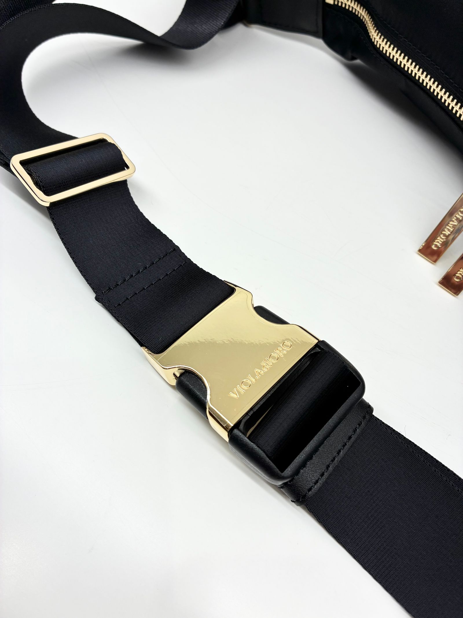 BIANCA / ナイロンボディバッグ / ブラック