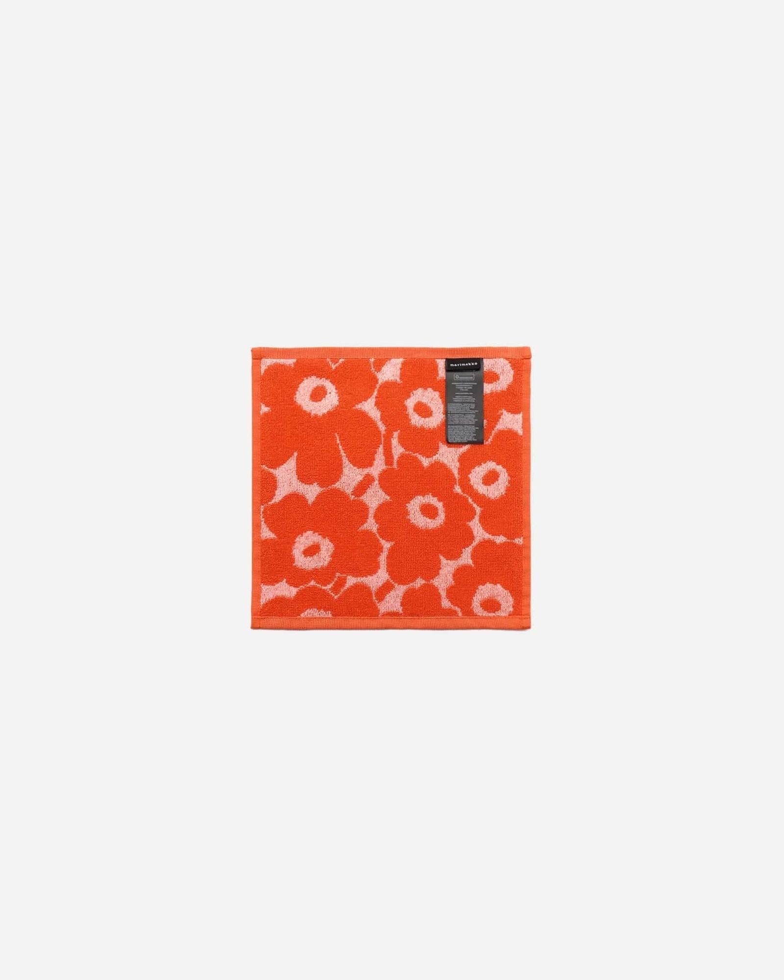 【日本限定】Mini Unikko ミニタオル 26×26cm / タオルハンカチ / レッド