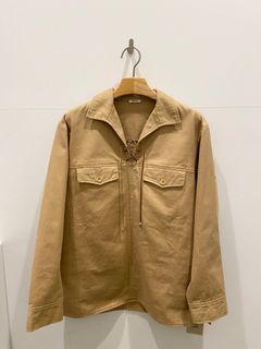 nowos ノーウォス チノレースアップシャツ 5704005735
