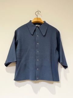 POLO KNIT / ポロニット / ブルー